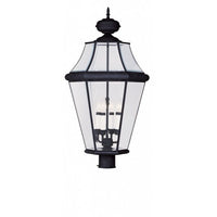 Outdoor Landscape Lighting LED 12V Low Voltage Georgetown Candelabra Base Light 4 Bulb Sockets Extra Large Outdoor Post Top Lantern 29