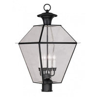 Outdoor Landscape Lighting LED 12V Low Voltage Westover Candelabra Base 4 Light Bulb Sockets Extra Large Outdoor Post Top Lantern 15