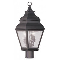 Outdoor Landscape Lighting LED 12V Low Voltage Exeter Candelabra Base 2 Light Bulb Sockets Medium Outdoor Post Top Lantern 8