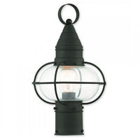 Outdoor Landscape Lighting LED 12V Low Voltage Newburyport Medium Base 1 Light Bulb Socket Medium Outdoor Post Top Lantern 15