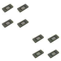 Outdoor Landscape Lighting LED 12V Low Voltage IDL01 4x/8x/12x Package Solid Brass Surface Mount 2700K Warm White Integrated LED Step Light Low Voltage Landscape Lighting 8 Pack
