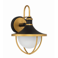 Outdoor Landscape Lighting LED 12V Low Voltage Atlas 1 Light Outdoor Sconce 9.75