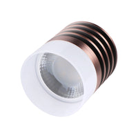 Outdoor Landscape Lighting LED 12V Low Voltage HLA03 Calvo Low Voltage Red Bronze Cylinder Pendant 4.5W 2700K Integrated LED Aluminum Light Hanging Patio Light