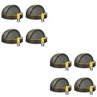 Outdoor Landscape Lighting LED 12V Low Voltage STB09 4x/8x/12x Package LED Brass 3.42
