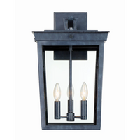 Outdoor Landscape Lighting LED 12V Low Voltage Belmont 3 Light Outdoor Sconce 12