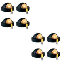 Outdoor Landscape Lighting LED 12V Low Voltage STB09 4x/8x/12x Package LED Brass 3.42