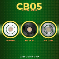 Outdoor Landscape Lighting LED 12V Low Voltage CB05 4x/8x/12x Package 1.5W DC12V Low Voltage Round LED Cast Aluminum Recessed Cabinet Puck Light Down Lighting Fixture 3000K or 5000K