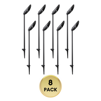 Outdoor Landscape Lighting LED 12V Low Voltage SPAL01 Acuto Tall Spotlight Low Voltage Aluminum 7W 3000K Warm White MR16 LED Spotlight Outdoor Landscape Lighting 8 Pack
