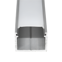 Outdoor Landscape Lighting LED 12V Low Voltage BN269 Rectangular 8 ft Aluminum Channel 0.70
