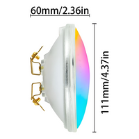 Outdoor Landscape Lighting LED 12V Low Voltage PAR36 9W 900LM LED RGB, 12V AC/DC G53 Base, Remote Controlled, IP65 waterproof Low Voltage Bulbs