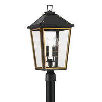 Outdoor Landscape Lighting LED 12V Low Voltage Hawkins 4 Light Outdoor Post Light 12