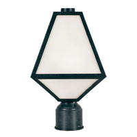 Outdoor Landscape Lighting LED 12V Low Voltage Brian Patrick Flynn Glacier 1 Light Outdoor Post Light 8