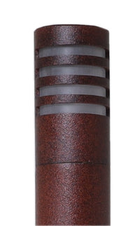 Outdoor Landscape Lighting LED 12V Low Voltage KL311 12V Low Voltage 3W 2700K LED AC/DC Aluminum Landscape Bollard Lighting Path Light G4 Socket Brown