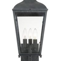 Outdoor Landscape Lighting LED 12V Low Voltage Dumont 3 Light Outdoor Sconce 9.25