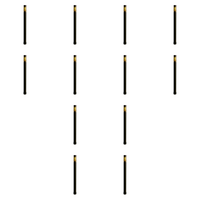 Outdoor Landscape Lighting LED 12V Low Voltage PLB25 4x/8x/12x Package Cast Brass Path and Area Light LED 12V Low Voltage Pathway Outdoor Lighting Landscape Fixture with G4 3W 3000K Bulb 12 Pack