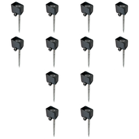 Outdoor Landscape Lighting LED 12V Low Voltage STB22 4x/8x/12x Package 3W 3000K 240LM Cast Brass LED 1.5
