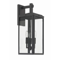 Outdoor Landscape Lighting LED 12V Low Voltage Byron 3 Light Outdoor Sconce 7.5
