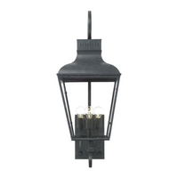 Outdoor Landscape Lighting LED 12V Low Voltage Dumont 3 Light Outdoor Sconce 12