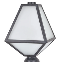 Outdoor Landscape Lighting LED 12V Low Voltage Brian Patrick Flynn Glacier 1 Light Outdoor Post Light 8