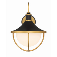 Outdoor Landscape Lighting LED 12V Low Voltage Atlas 1 Light Outdoor Sconce 13.5