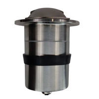 Outdoor Landscape Lighting LED 12V Low Voltage UNS04 Stainless Steel Bi Directional Two Slit In-Ground 12V Low Voltage LED In Ground Landscape Lighting MR16 Socket