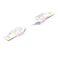 Outdoor Landscape Lighting LED 12V Low Voltage SLN03 Neon Strip Light Connectors LED to Wire to LED
