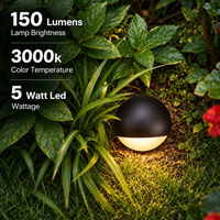 Outdoor Landscape Lighting LED 12V Low Voltage UNAL03 5W 3000K 150LM Bronze Aluminum Half-Moon LED Surface Mount Well Light – 12V Low Voltage Landscape Lighting