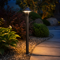 Outdoor Landscape Lighting LED 12V Low Voltage PLB01 G4 Snub 12V Low Voltage Heavy Duty Cast Brass Outdoor LED Pathway Light G4 Socket