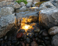 Outdoor Landscape Lighting LED 12V Low Voltage ULB01 12V Low Voltage Underwater Brass LED Fountain Pond Lighting MR16 Socket