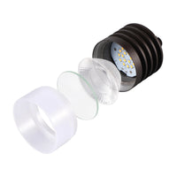 Outdoor Landscape Lighting LED 12V Low Voltage HLA02 Calvo Low Voltage Oil-Rubbed Bronze Cylinder Pendant 4.5W 2700K Integrated LED Aluminum Light Hanging Patio Light