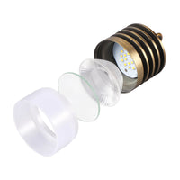 Outdoor Landscape Lighting LED 12V Low Voltage HLA01 Calvo Low Voltage Brass Yellow Cylinder Pendant 4.5W 2700K Integrated LED Aluminum Light Hanging Patio Light