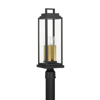 Outdoor Landscape Lighting LED 12V Low Voltage Aspen 4 Light Outdoor Post Light 6.5