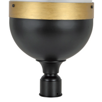 Outdoor Landscape Lighting LED 12V Low Voltage Brian Patrick Flynn Capsule 3 Light Outdoor Post Light 12.25