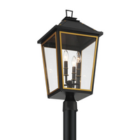 Outdoor Landscape Lighting LED 12V Low Voltage Hawkins 4 Light Outdoor Post Light 12