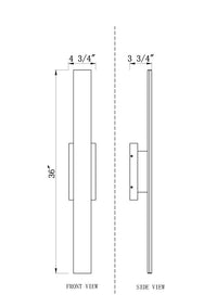 Outdoor Landscape Lighting LED 12V Low Voltage Stylet 5006-36 Outdoor Wall Sconce 3.75 x