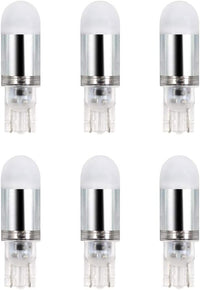 Outdoor Landscape Lighting LED 12V Low Voltage 2x/4x/6x T5 T10 1W 12V LED Wedge Base Light Bulbs Energy Saving Light Bulb 6 Pack