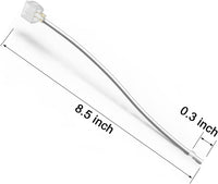 Outdoor Landscape Lighting LED 12V Low Voltage SLN 8 Pack Solderless Strip to Wire Connectors for Single Color LED 12V DC Strip Light Neon