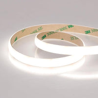 Outdoor Landscape Lighting LED 12V Low Voltage SLD13 Dotless Linear LED Dimmable, 6.1W/ft 10mm 16.4ft COB Strip Lights IP65 Low Voltage DC24V Diffused Tape Light 4000K Natural White