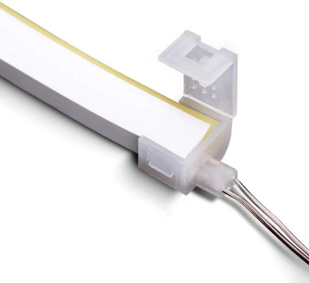 Outdoor Landscape Lighting LED 12V Low Voltage SLN 10 Pack Solderless Strip to Wire Connectors for 6x12mm Strip Light Neon