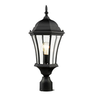 Outdoor Landscape Lighting LED 12V Low Voltage Wakefield 522PHM Outdoor Post Mounted Fixture Post Head Lights 9.5