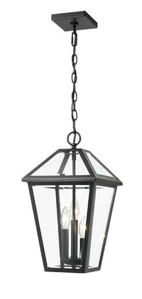 Outdoor Landscape Lighting LED 12V Low Voltage Talbot 579CHB 3 Lights Outdoor Chain Mount Ceiling Hanging Pendant Fixture 10.0