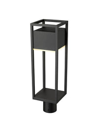 Outdoor Landscape Lighting LED 12V Low Voltage Barwick 585PHMR Outdoor Post Mounted Fixture Post Head Lights 6.25