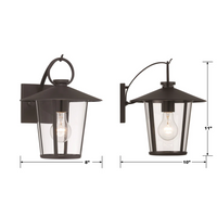 Outdoor Landscape Lighting LED 12V Low Voltage Andover 1 Light Outdoor Sconce 9