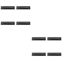 Outdoor Landscape Lighting LED 12V Low Voltage STB16 4x/8x/12x Package 2W LED Cast Brass 12V Low Voltage Surface Mounted Slim Horizontal Outdoor & Indoor Step Light 8 Pack Dark Brass