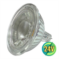 Outdoor Landscape Lighting LED 12V Low Voltage MR16 5W DC24V Low Voltage LED Bulbs Dimmable Energy Saving Waterproof Light CE & RoHS Certified