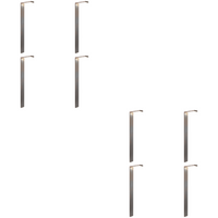 Outdoor Landscape Lighting LED 12V Low Voltage CDPS58 4x/8x/12x Package 3W Stainless Steel Directional Pathway Light LED Bollard Landscape Lighting Stainless Steel 8 Pack