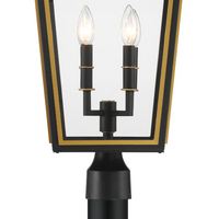 Outdoor Landscape Lighting LED 12V Low Voltage Hawkins 4 Light Outdoor Post Light 12