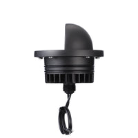 Outdoor Landscape Lighting LED 12V Low Voltage UNAL02 Primo Quarto Aluminum Round Surface Mount Half-Moon Integrated 6W 3000K LED In-Ground Well Light Low Voltage Landscape Lighting