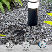 Outdoor Landscape Lighting LED 12V Low Voltage 10-Way Low-Voltage Junction Box Multi Zone Central Hub 12-15V AC/DC Fir 9-21 AWG Gauge Wire