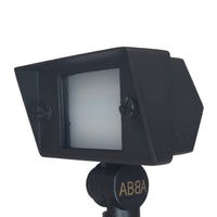Outdoor Landscape Lighting LED 12V Low Voltage FPBCC04 4x/8x/12x Package Cast Brass 3CCT Adjustable 2W-7W Rectangular Built-In LED Floodlight 12V Low Voltage Fixture
